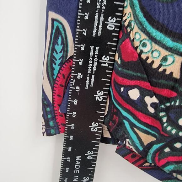 NEW Pink Owl Women's Sleeveless Paisley Print Dress‎ Size S - Picture 10 of 10